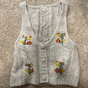 For Love and Lemons sweater vest/tank